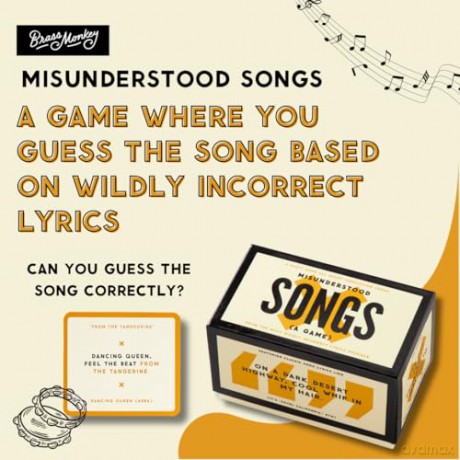 Misunderstood Songs Game - Brass Monkey [KSIĄŻKA]
