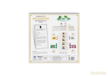 Mixlore | Bridgerton - The High Society Game | Card Game | Ages 16+ | 3-6 Players | 30 Minutes Playing Time [KSIĄŻKA]