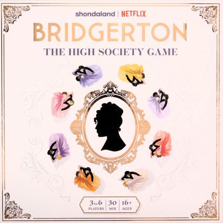 Mixlore | Bridgerton - The High Society Game | Card Game | Ages 16+ | 3-6 Players | 30 Minutes Playing Time [KSIĄŻKA]