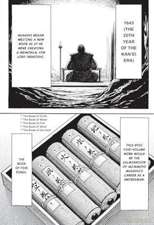Miyamoto Musashi's Book of Five Rings: The Manga Edition: Japan's Legendary Book on Samurai Military Strategy - Miyamoto Musashi [KOMIKS]