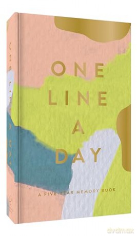Modern One Line a Day: A Five-Year Memory Book - Moglea [KSIĄŻKA]
