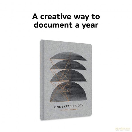 Modern One Sketch a Day: A Visual Journal - Chronicle Books [KSIĄŻKA]