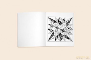 Modern Quilting Coloring Book: An Adult Coloring Book with Colorable Quilt Block Patterns and Removable Pages - Stephanie Sliwinski [KSIĄŻKA]