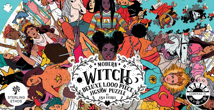 Modern Witch Tarot Jigsaw Puzzle - Sterle [KSIĄŻKA]