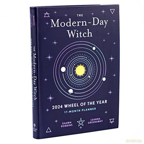 Modern-Day Witch 2024 Wheel of the Year 17-Month Planner (The Modern-Day Witch) - Shawn Robbins [KSIĄŻKA]