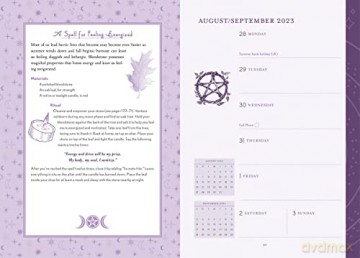 Modern-Day Witch 2024 Wheel of the Year 17-Month Planner (The Modern-Day Witch) - Shawn Robbins [KSIĄŻKA]