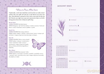 Modern-Day Witch 2024 Wheel of the Year 17-Month Planner (The Modern-Day Witch) - Shawn Robbins [KSIĄŻKA]