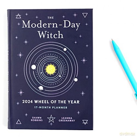 Modern-Day Witch 2024 Wheel of the Year 17-Month Planner (The Modern-Day Witch) - Shawn Robbins [KSIĄŻKA]