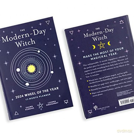 Modern-Day Witch 2024 Wheel of the Year 17-Month Planner (The Modern-Day Witch) - Shawn Robbins [KSIĄŻKA]