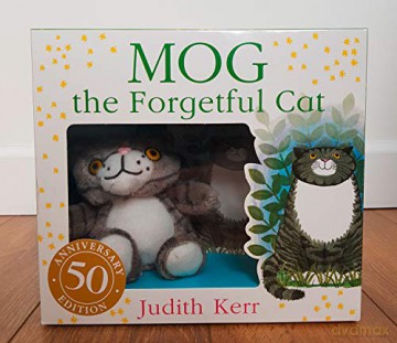 Mog the Forgetful Cat Book and Toy Gift Set: Everybody's favourite cat - as seen on TV in the beloved Channel 4 Christmas animation! - Judith Kerr [KSIĄŻKA]