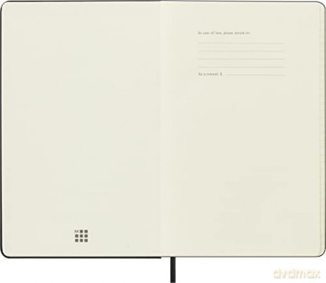 Moleskine - 18-Month Daily Planner/Diary, Planner 2022/2023, Daily Planner with Hard Cover and Elastic Closure, Size Large 13 x 21 cm, Colour Black - Moleskine [KSIĄŻKA]