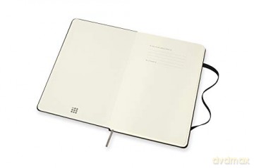 Moleskine - 18-Month Monthly Planner/Diary, Monthly Planner 2021/2022, Monthly Planner with Hard Cover and Elastic Closure, Size Large 13 x 21 cm, Colour Black, 128 Pages [KSIĄŻKA]