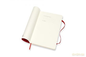 Moleskine - 18-Month Weekly Planner/Diary, Weekly Planner 2021/2022, Weekly Notebook with Soft Cover and Elastic Closure, Size Large 13 x 21 cm, Colour Scarlet Red, 208 Pages [KSIĄŻKA]