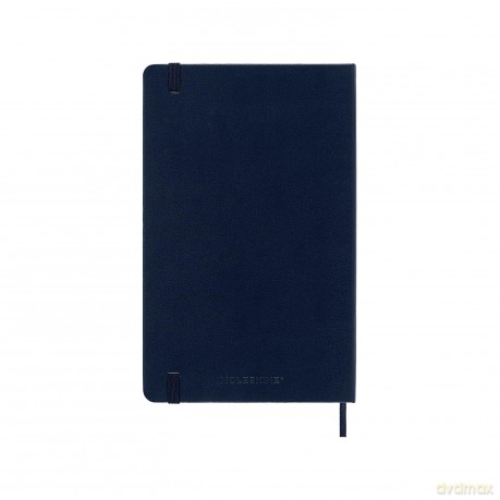 Moleskine - 18-Month Weekly Planner/Diary, Weekly Planner 2022/2023, Weekly Notebook with Hard Cover and Elastic Closure, Size Large 13 x 21 cm, Colour Sapphire Blue - Moleskine [KSIĄŻKA]