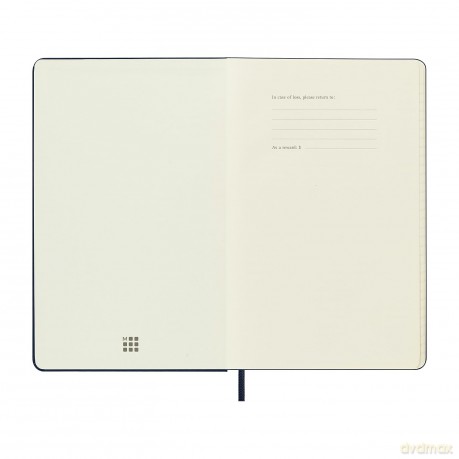 Moleskine - 18-Month Weekly Planner/Diary, Weekly Planner 2022/2023, Weekly Notebook with Hard Cover and Elastic Closure, Size Large 13 x 21 cm, Colour Sapphire Blue - Moleskine [KSIĄŻKA]