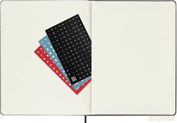 Moleskine - 18-Month Weekly Planner/Diary, Weekly Planner 2022/2023, Weekly Notebook with Hard Cover and Elastic Closure, XL Size 19 x 25 cm, Colour Black - Moleskine [KSIĄŻKA]