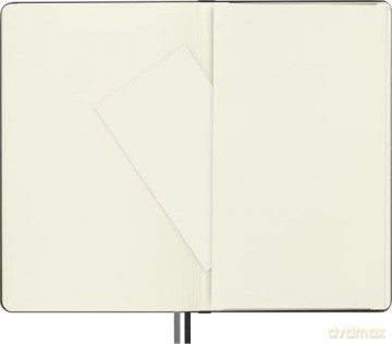 Moleskine - Classic Expanded Plain Paper Notebook - Hard Cover and Elastic Closure Journal - Color Black - Size Large 13 x 21 A5 - 400 Pages - Moleskine [KSIĄŻKA]