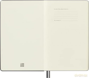 Moleskine - Classic Expanded Plain Paper Notebook - Hard Cover and Elastic Closure Journal - Color Black - Size Large 13 x 21 A5 - 400 Pages - Moleskine [KSIĄŻKA]