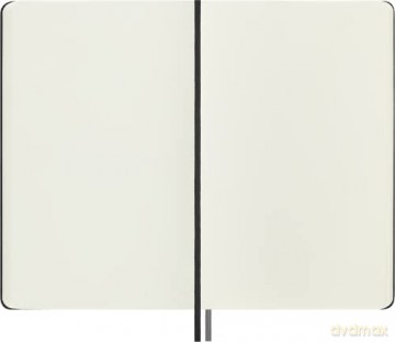 Moleskine - Classic Expanded Plain Paper Notebook - Hard Cover and Elastic Closure Journal - Color Black - Size Large 13 x 21 A5 - 400 Pages - Moleskine [KSIĄŻKA]