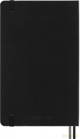Moleskine - Classic Expanded Plain Paper Notebook - Hard Cover and Elastic Closure Journal - Color Black - Size Large 13 x 21 A5 - 400 Pages - Moleskine [KSIĄŻKA]