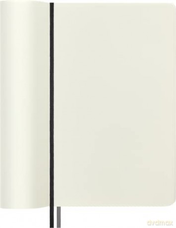 Moleskine - Classic Expanded Plain Paper Notebook - Soft Cover and Elastic Closure Journal - Color Black - Size Large 13 x 21 A5 - 400 Pages [KSIĄŻKA]