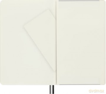 Moleskine - Classic Expanded Plain Paper Notebook - Soft Cover and Elastic Closure Journal - Color Black - Size Large 13 x 21 A5 - 400 Pages [KSIĄŻKA]
