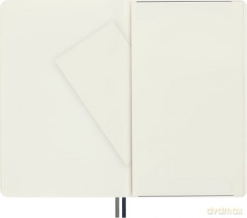 Moleskine - Classic Notebook Expanded, Plain Notebook, Soft Cover and Elastic Closure, Size Large 13 x 21 cm, Colour Sapphire Blue, 400 Pages [KSIĄŻKA]