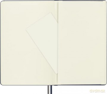 Moleskine - Classic Notebook Expanded, Ruled Notebook, Hard Cover and Elastic Closure, Size Large 13 x 21 cm, Colour Sapphire Blue, 400 Pages [KSIĄŻKA]