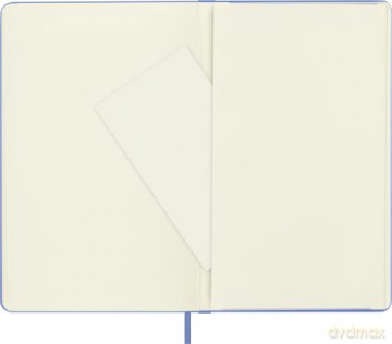 Moleskine - Classic Notebook, Plain Notebook, Hard Cover and Elastic Closure, Size Large 13 x 21 cm, Colour Hydrangea Blue, 240 Pages [KSIĄŻKA]