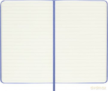 Moleskine - Classic Notebook, Ruled Notebook, Hard Cover and Elastic Closure, Size Pocket 9 x 14 cm, Colour Hydrangea Blue, 192 Pages [KSIĄŻKA]