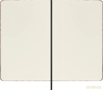 Moleskine - Limited Edition Notebook, Sakura Notebook with Themed Graphics, Plain Layout and Fabric Hard Cover, Size Large 13x21 cm, 240 pages [KSIĄŻKA]