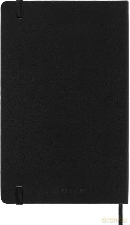 Moleskine - Weekly Horizontal Planner/Diary, Pocket Planner 18-Months 2022/2023, Weekly Planner with Hard Cover and Elastic Closure, Size Large 13 x 21 cm, Colour Black - Moleskine [KSIĄŻKA]