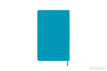 Moleskine - Weekly Planner 18 Months 2022-2023, Weekly Planner With Hard Cover And Elastic Closure, Size Large,13 x 21 cm, Color Blue - Moleskine [KSIĄŻKA]