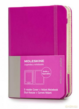 Moleskine Kindle 4 and Paperwhite Cover Pink (Moleskine Digital Covers) - Moleskine [KSIĄŻKA]