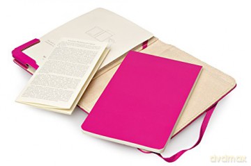 Moleskine Kindle 4 and Paperwhite Cover Pink (Moleskine Digital Covers) - Moleskine [KSIĄŻKA]