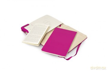 Moleskine Kindle 4 and Paperwhite Cover Pink (Moleskine Digital Covers) - Moleskine [KSIĄŻKA]