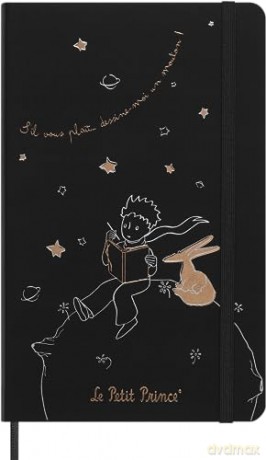Moleskine Le Petit Prince Limited Edition, The Little Prince, Limited Edition Notebook, Large Format, Hard Cover, Ruled Pages [KSIĄŻKA]