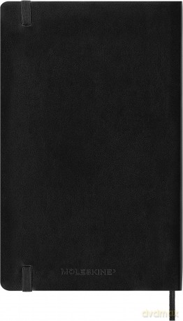 Moleskine Monthly Planner 2023, 18-Month Diary, Monthly Notebook with Soft Cover, Large Size 13 x 21 cm, Colour Black - Moleskine [KSIĄŻKA]