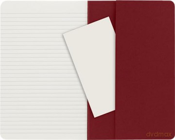 Moleskine Ruled Cahier L - Red Cover (3 SET) - Moleskine [KSIĄŻKA]