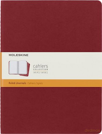 Moleskine Ruled Cahier: Extra Large (Srl) book - Sin Autor [KSIĄŻKA]