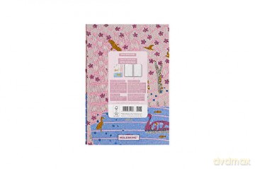 Moleskine Sakura Collector's Box, Set with Limited Edition Notebook, Sakura Notebook, Fabric Hard Cover, Dimensions Large 13 x 21 cm, Dark Pink Colour - Moleskine [KSIĄŻKA]