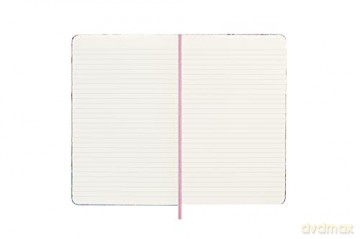 Moleskine Sakura Collector's Box, Set with Limited Edition Notebook, Sakura Notebook, Fabric Hard Cover, Dimensions Large 13 x 21 cm, Dark Pink Colour - Moleskine [KSIĄŻKA]
