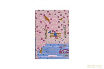 Moleskine Sakura Collector's Box, Set with Limited Edition Notebook, Sakura Notebook, Fabric Hard Cover, Dimensions Large 13 x 21 cm, Dark Pink Colour - Moleskine [KSIĄŻKA]