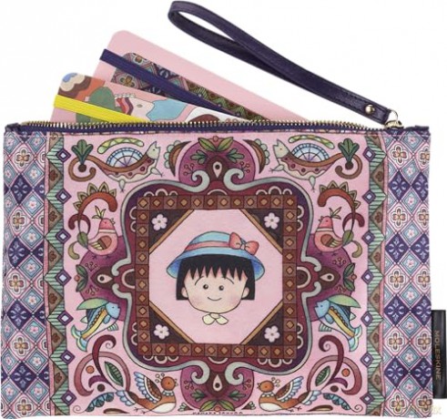 Moleskine Sakura Gift Set by Momoko Sakura, 2 Limited Edition Notebooks with Ruled and Plain Layout, Hardcover, and a Pouch in a Reusable Box, Asian Collection 2024, Large Format 13 x 21 cm [KSIĄŻKA]