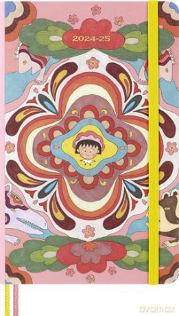 Moleskine Sakura Weekly Planner by Momoko Sakura, 18-Months Weekly Planner with Hardcover and Elastic Closure, Asian Collection 2024, Limited Edition, Large Format 13 x 21 cm [KSIĄŻKA]