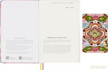 Moleskine Sakura Weekly Planner by Momoko Sakura, 18-Months Weekly Planner with Hardcover and Elastic Closure, Asian Collection 2024, Limited Edition, Large Format 13 x 21 cm [KSIĄŻKA]