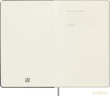 Moleskine Smart Notebook, Smart Writing System, Smart Notebook with Hard Cover, Blank Pages and Elastic Closure, Large Format 13 x 21, Colour Black - Moleskine [KSIĄŻKA]
