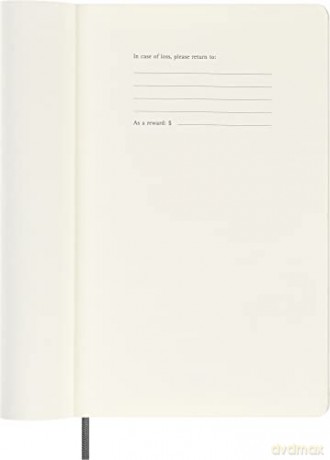 Moleskine Smart Notebook, Smart Writing System, Smart Notebook with Soft Cover, Blank Pages and Elastic Closure, Large Format 13 x 21, Colour Black - Moleskine [KSIĄŻKA]
