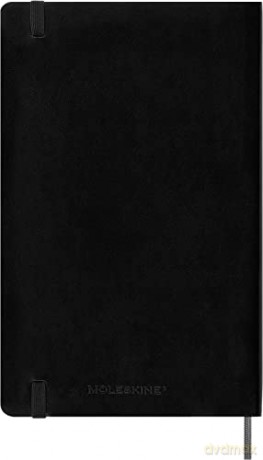 Moleskine Smart Notebook, Smart Writing System, Smart Notebook with Soft Cover, Blank Pages and Elastic Closure, Large Format 13 x 21, Colour Black - Moleskine [KSIĄŻKA]