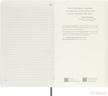 Moleskine Smart Notebook, Smart Writing System, Smart Notebook with Soft Cover, Ruled Pages and Elastic Closure, Large Format 13 x 21, Colour Black - Moleskine [KSIĄŻKA]